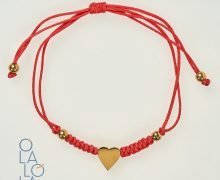 Pulsera hilo rojo AMORE